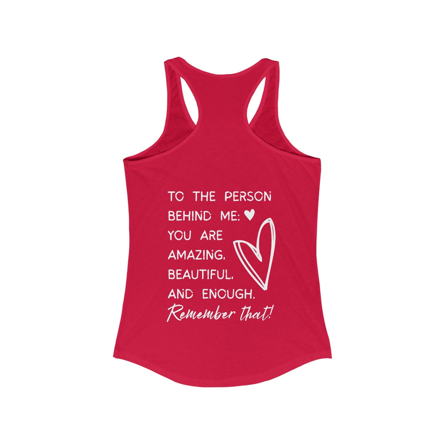 You Are Enough - Women's Racerback Tank