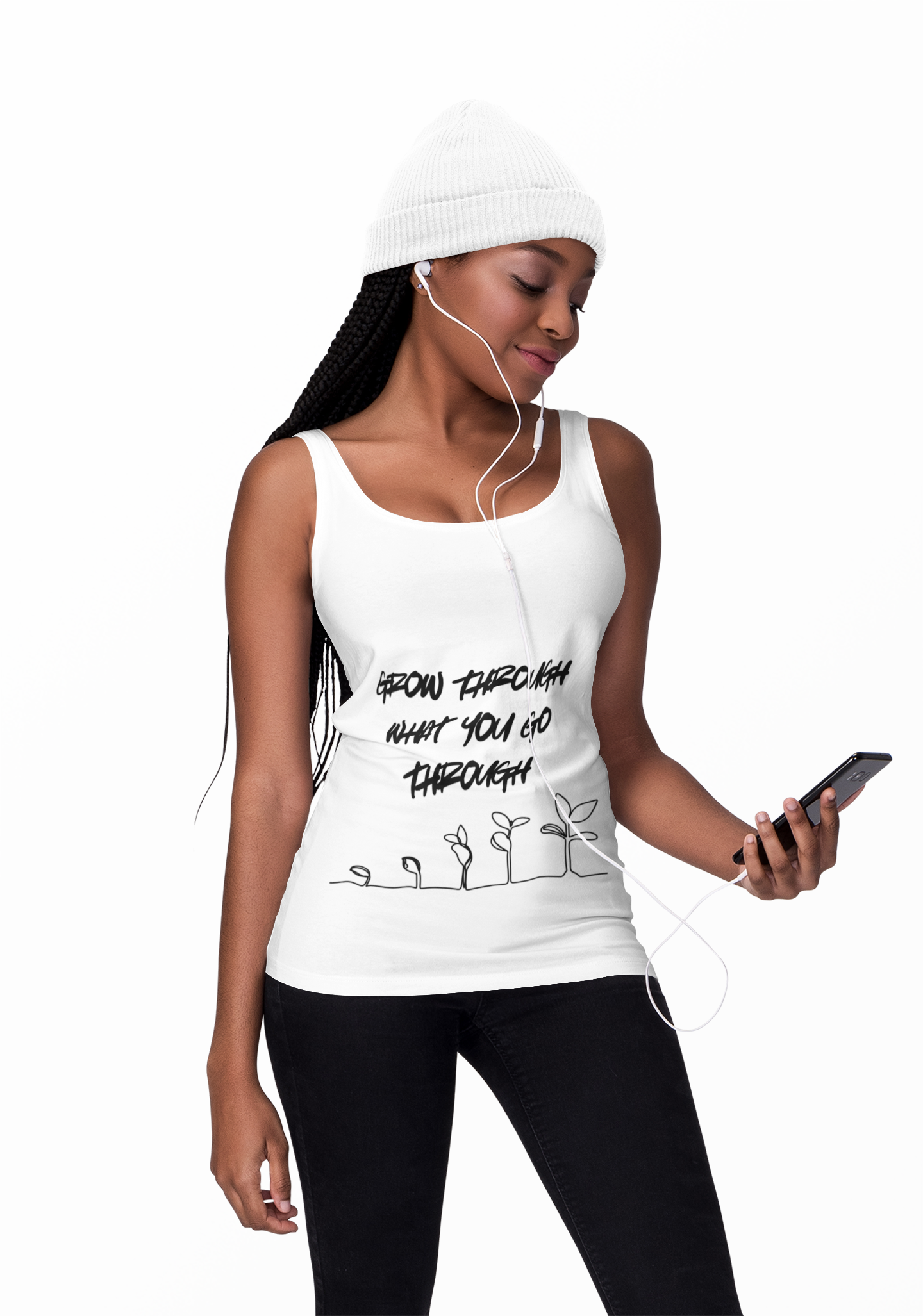 Grow Through What You Go Through - Women's Tank Top