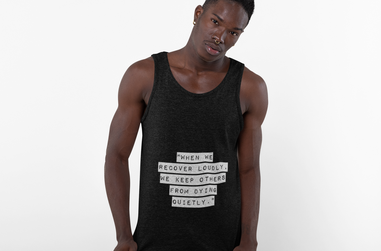Recover Loudly - Men’s Tank Top