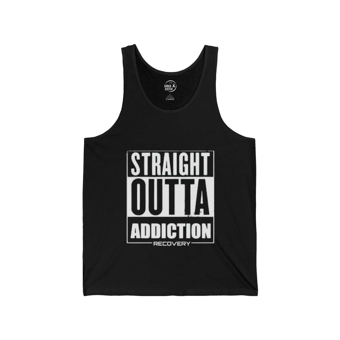 Straight Outta Addiction - Men’s Tank Top