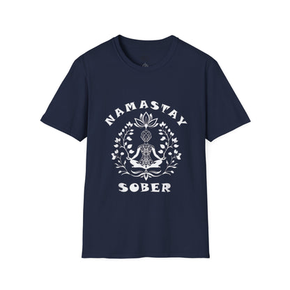 Namastay Sober Women’s T-Shirt