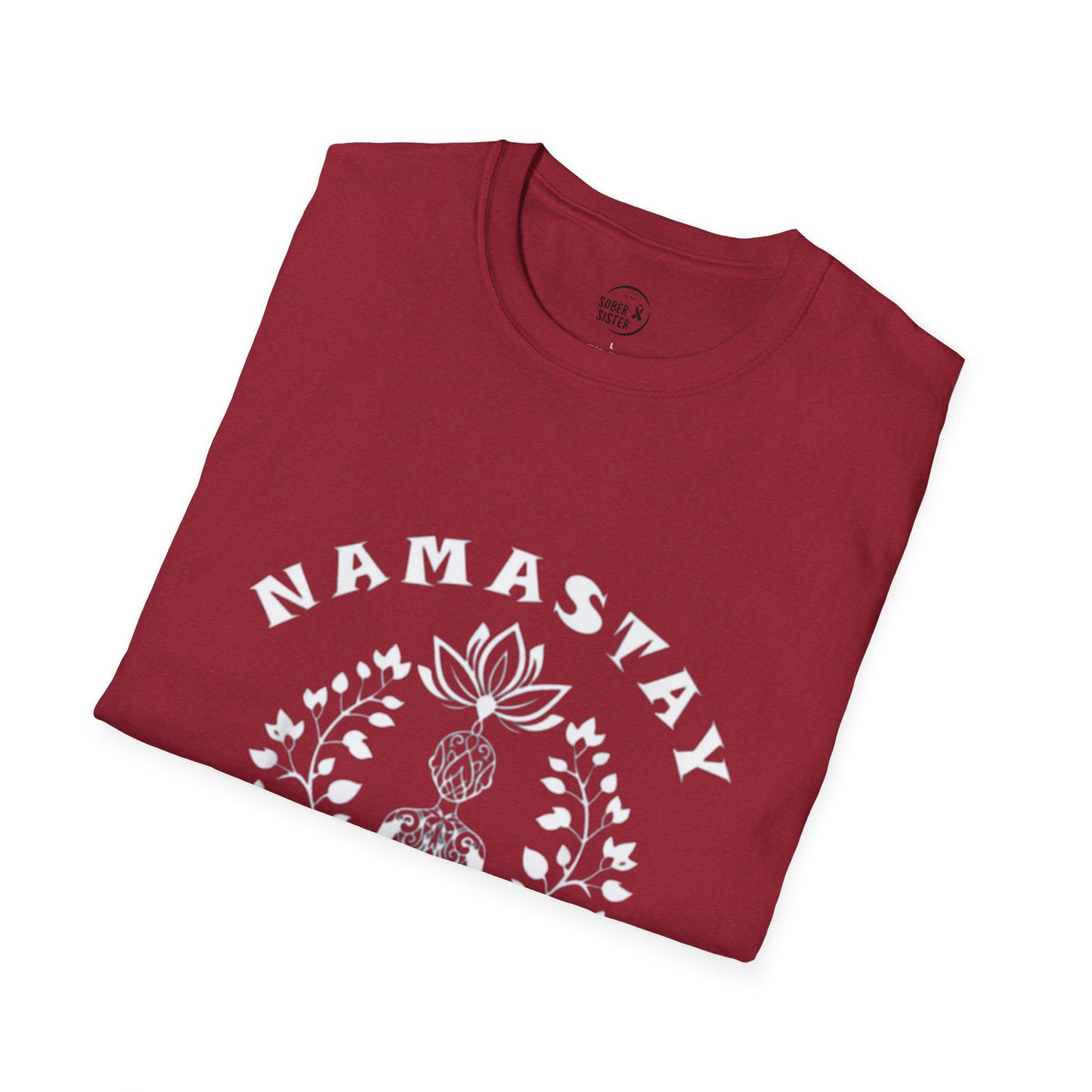 Namastay Sober Women’s T-Shirt