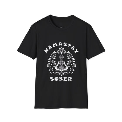 Namastay Sober Women’s T-Shirt