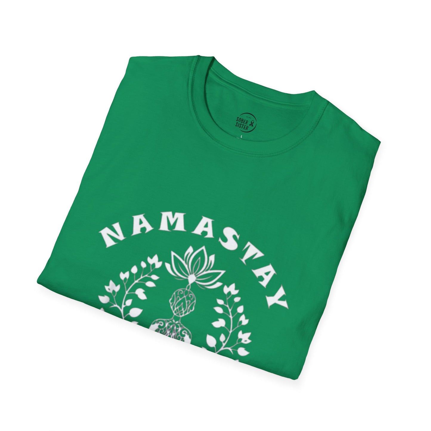 Namastay Sober Women’s T-Shirt
