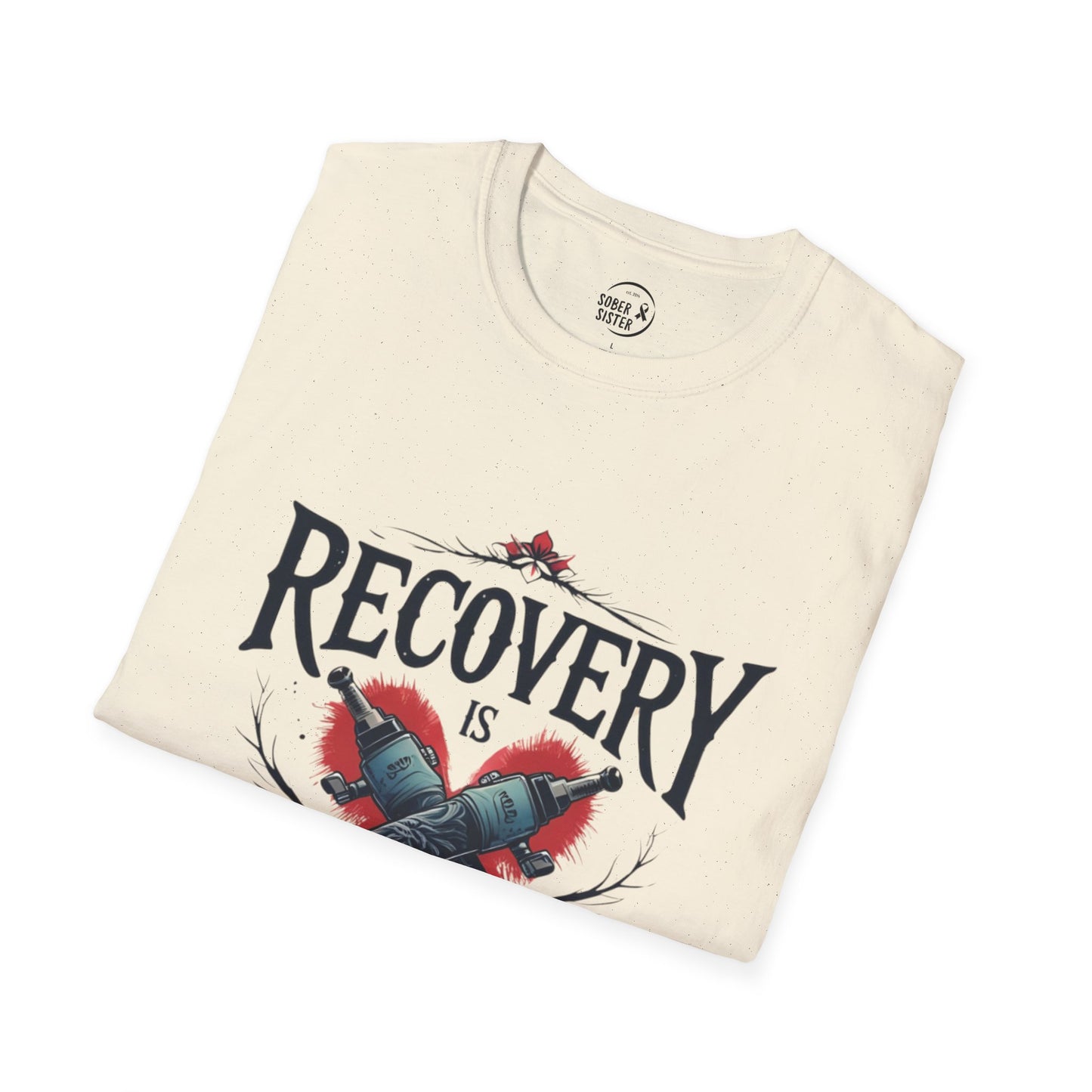 Recovery Is Inked On My Soul - Men’s T-Shirt