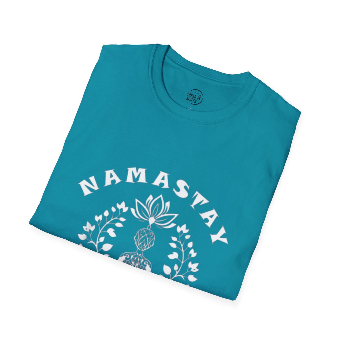 Namastay Sober Women’s T-Shirt