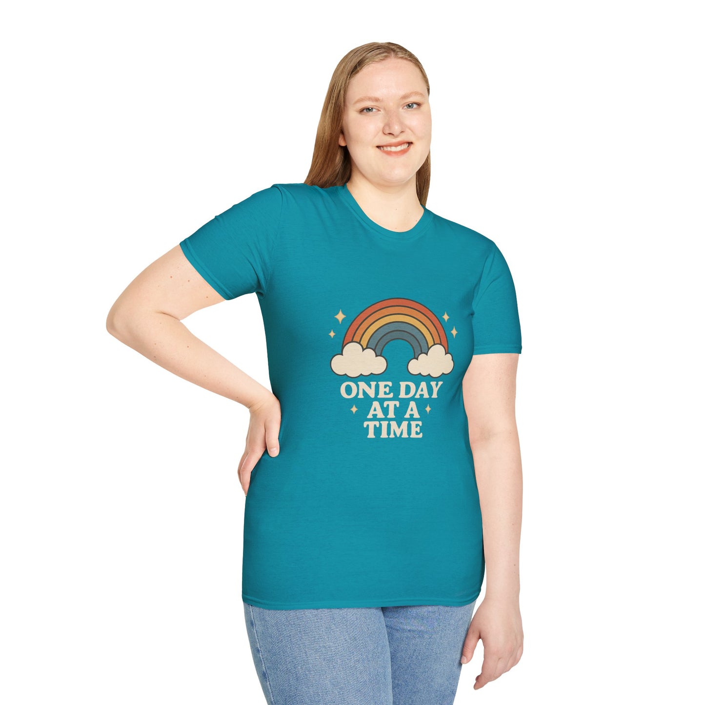 One Day at a Time Rainbow - Women’s Shirt
