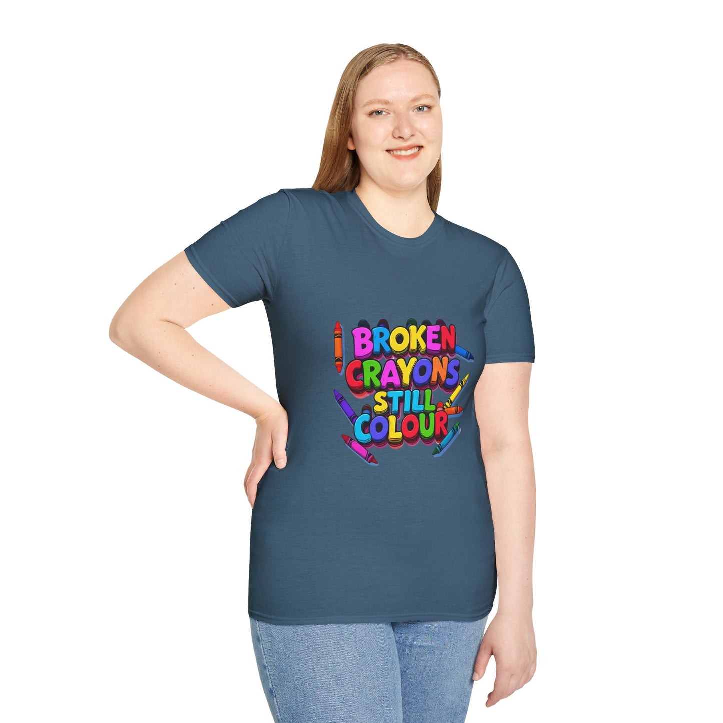 Broken Crayons Still Colour - Women's Shirt