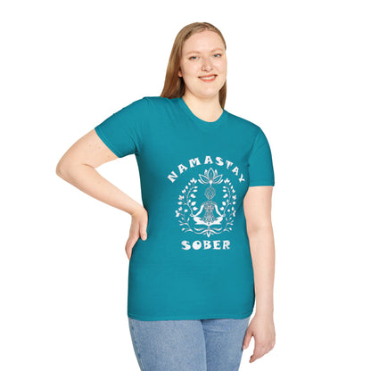 Namastay Sober Women’s T-Shirt