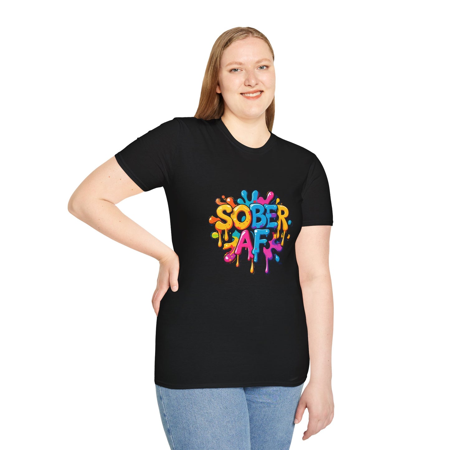 Sober AF Graffiti - Women’s Shirt
