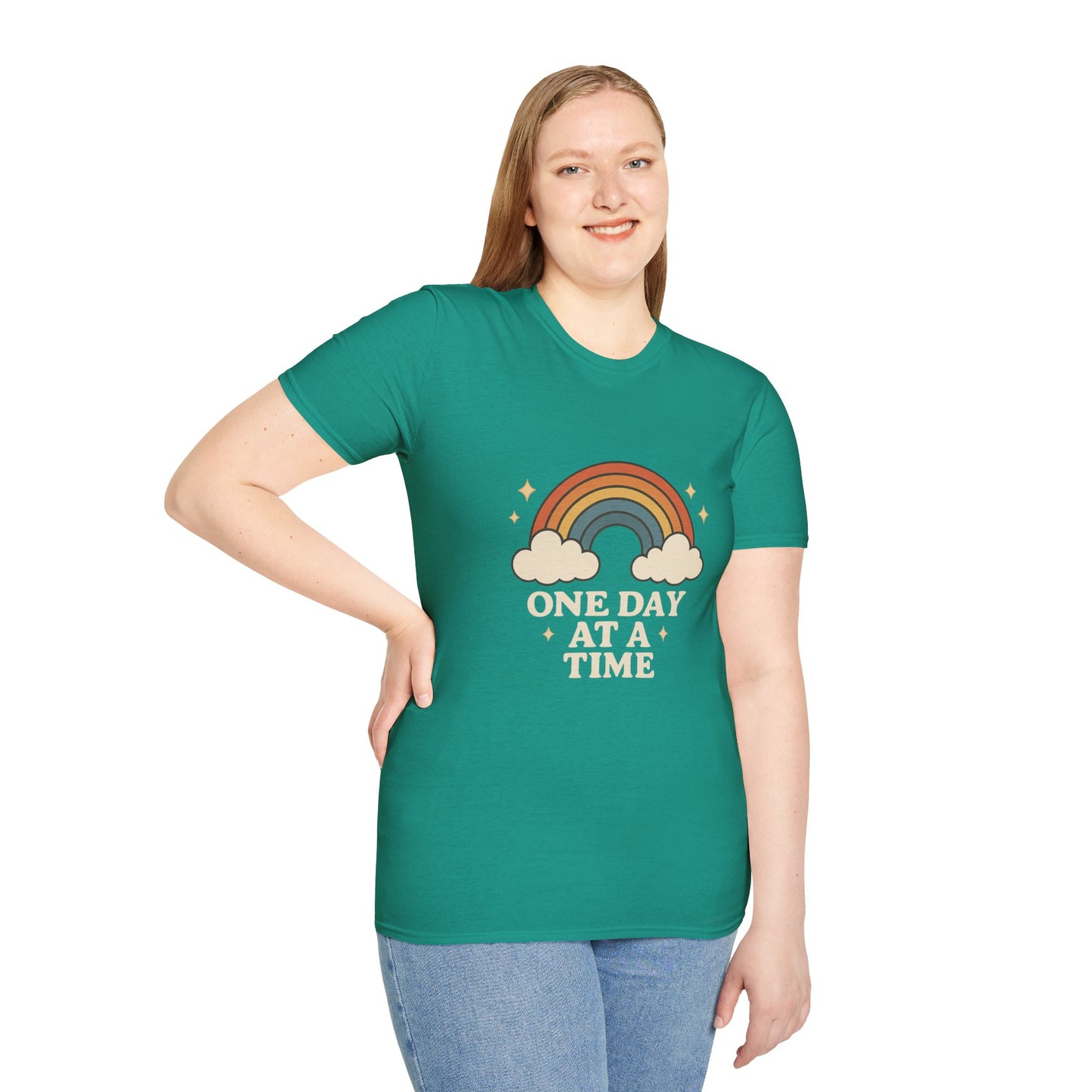 One Day at a Time Rainbow - Women’s Shirt