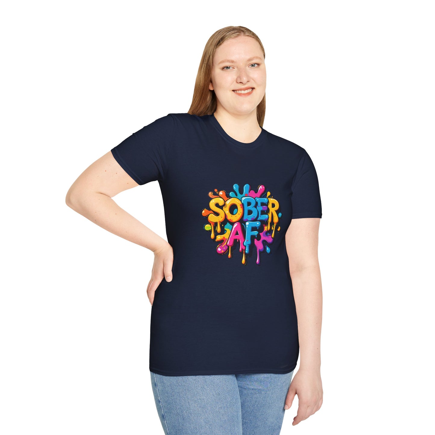 Sober AF Graffiti - Women’s Shirt