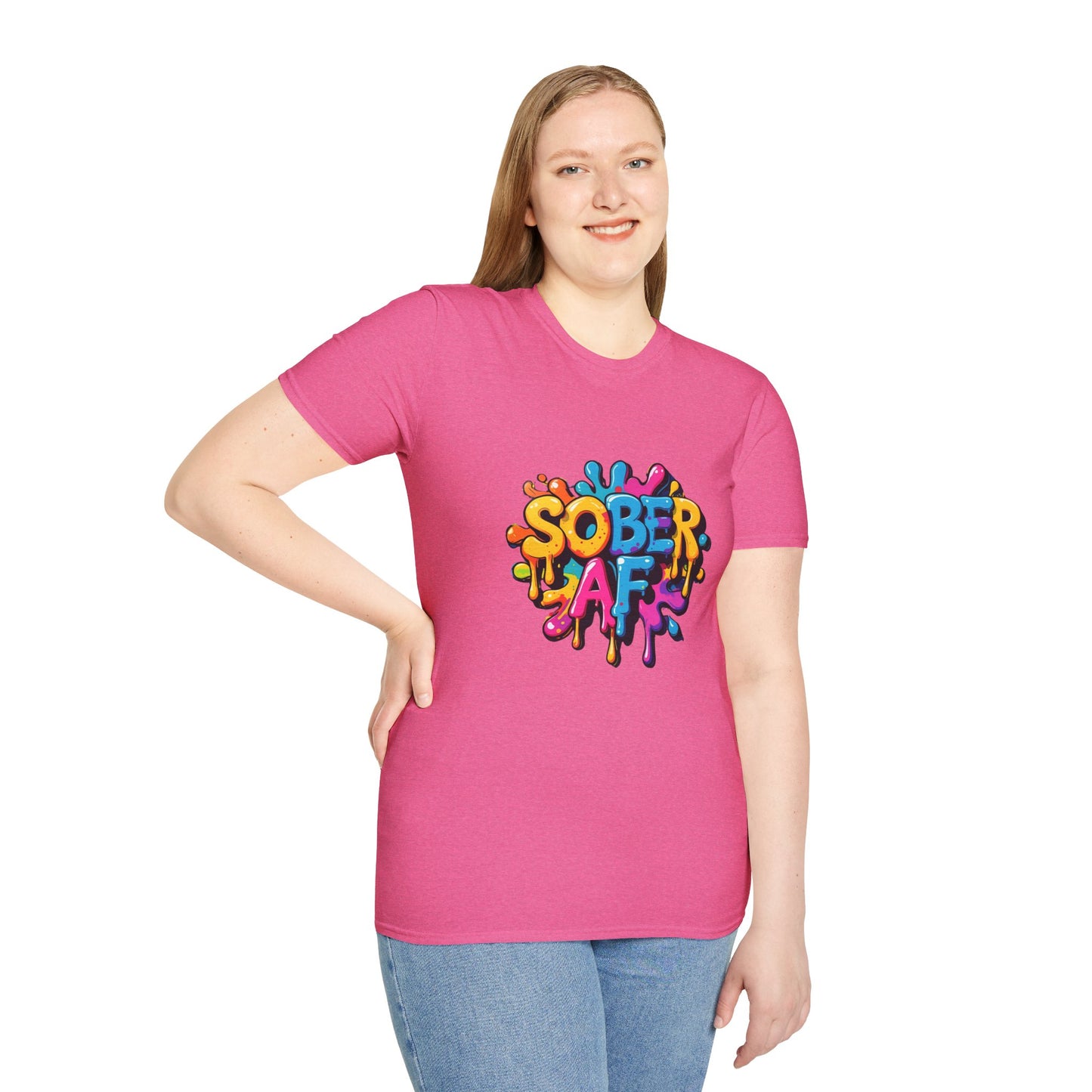 Sober AF Graffiti - Women’s Shirt