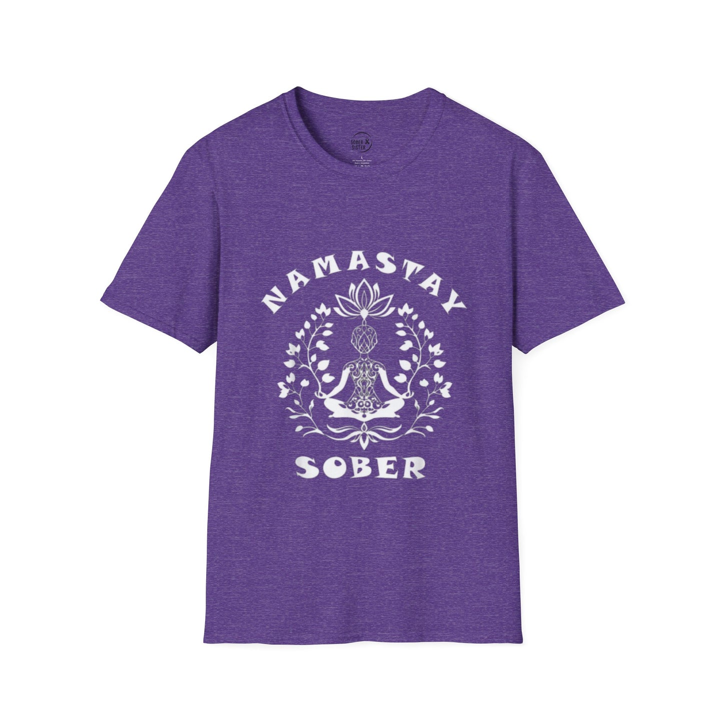 Namastay Sober Women’s T-Shirt