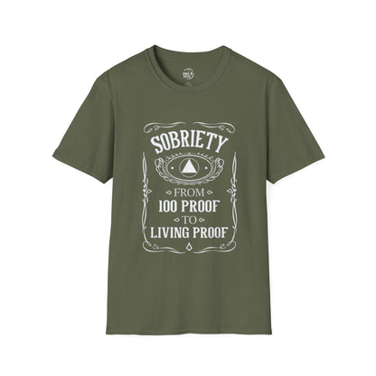 Sobriety Living Proof - Men’s Shirt