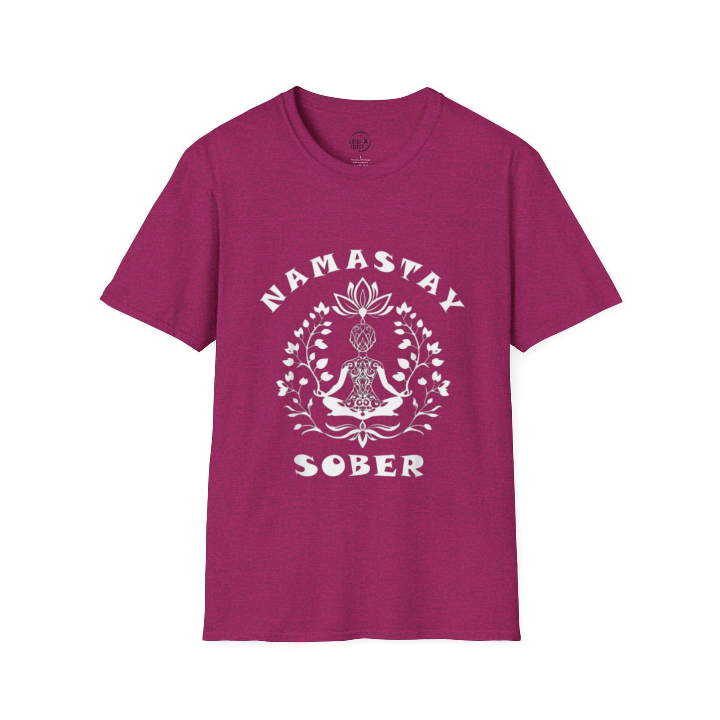 Namastay Sober Women’s T-Shirt