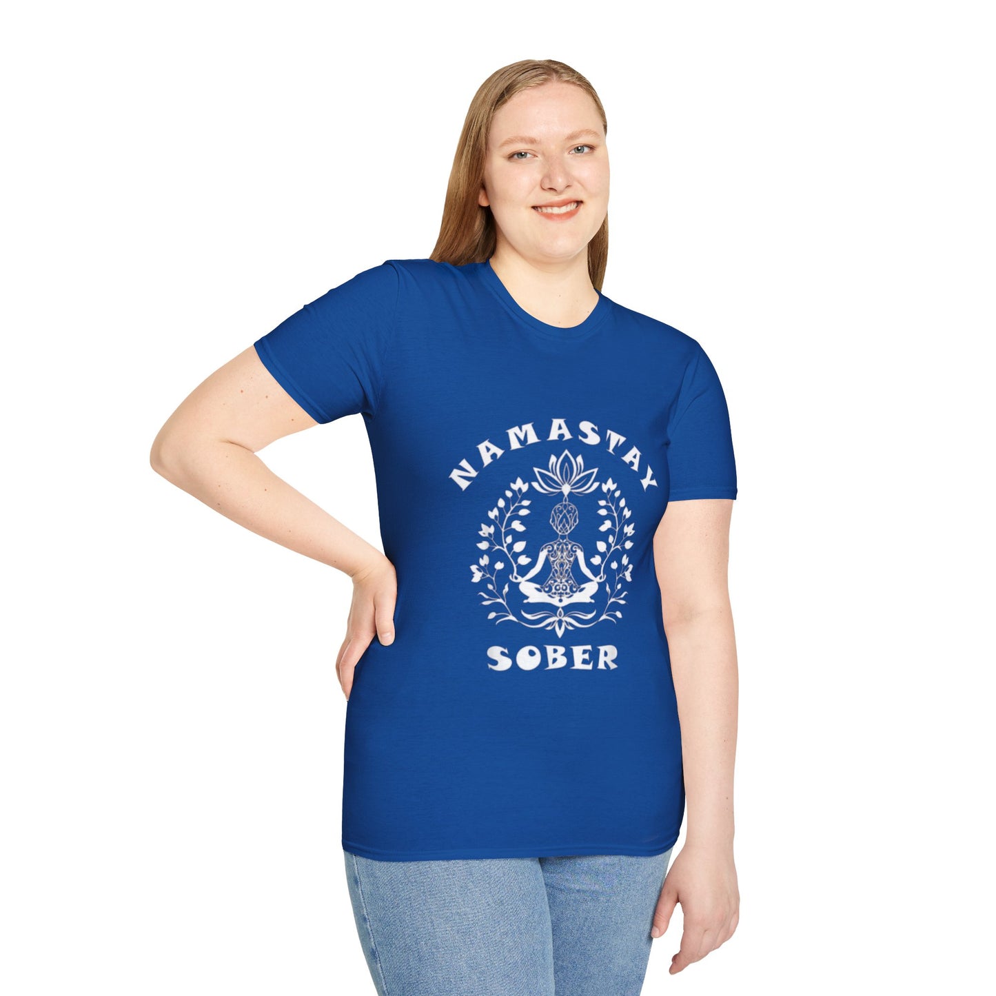 Namastay Sober Women’s T-Shirt