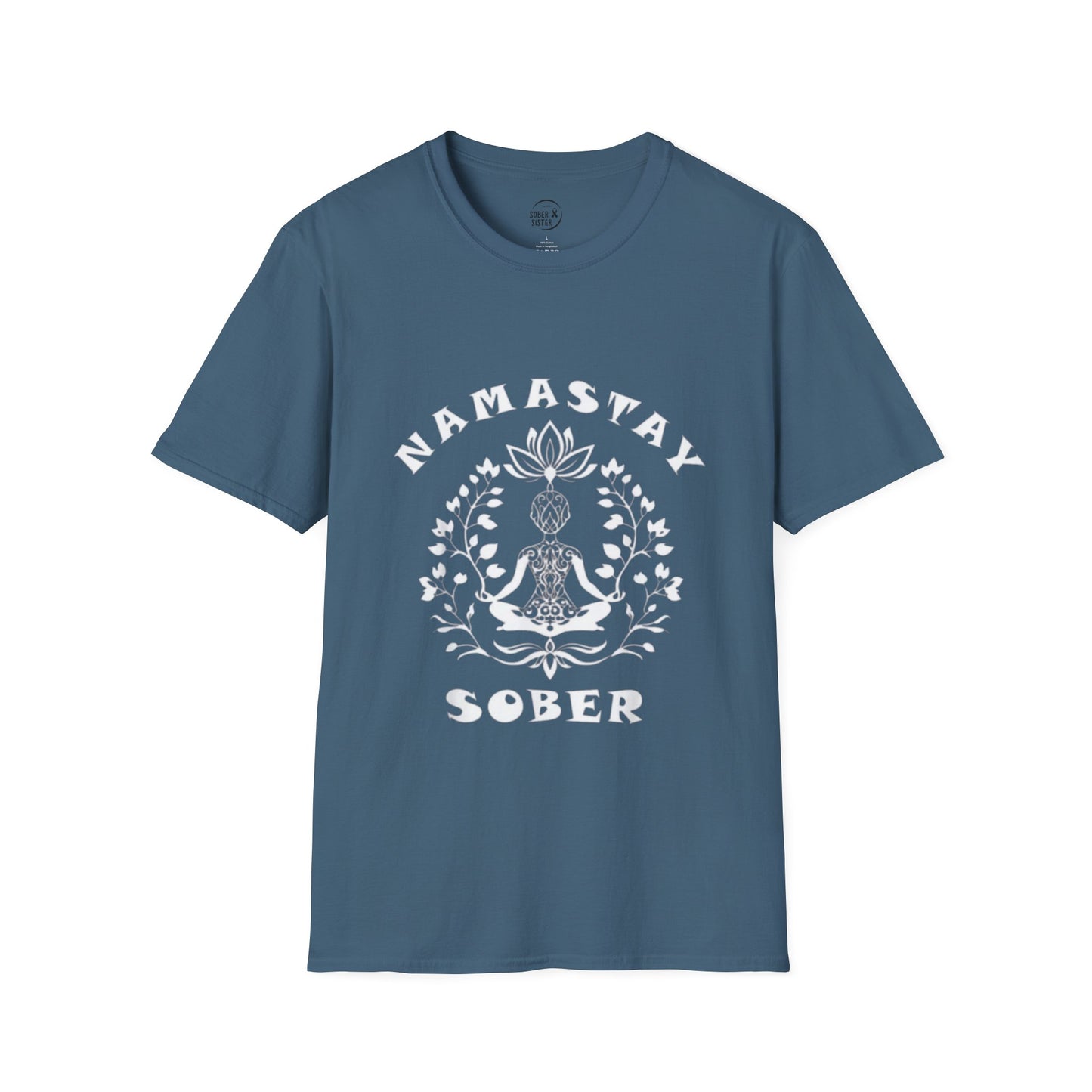 Namastay Sober Women’s T-Shirt