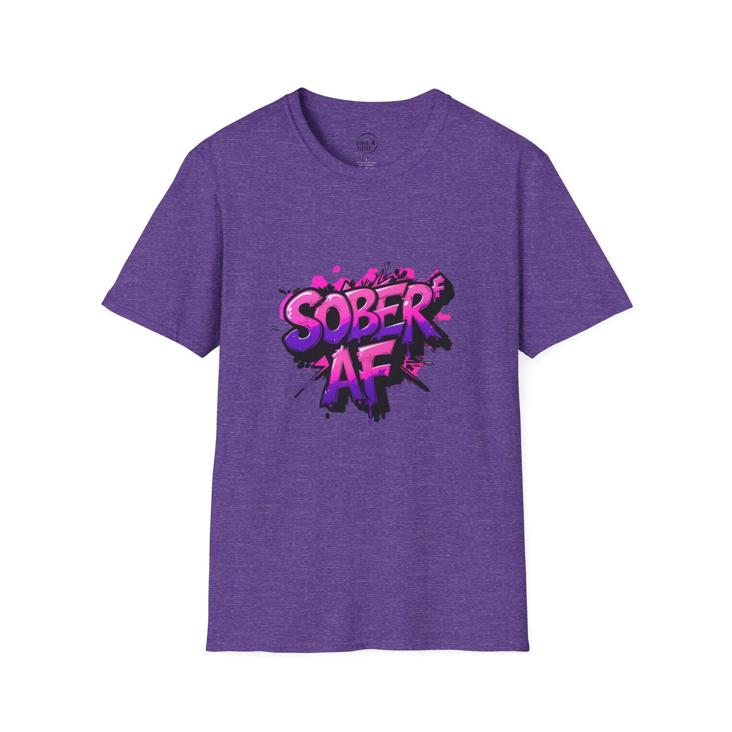 Pink & Purple Sober AF - Women’s Shirt
