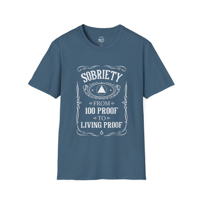 Sobriety Living Proof - Men’s Shirt
