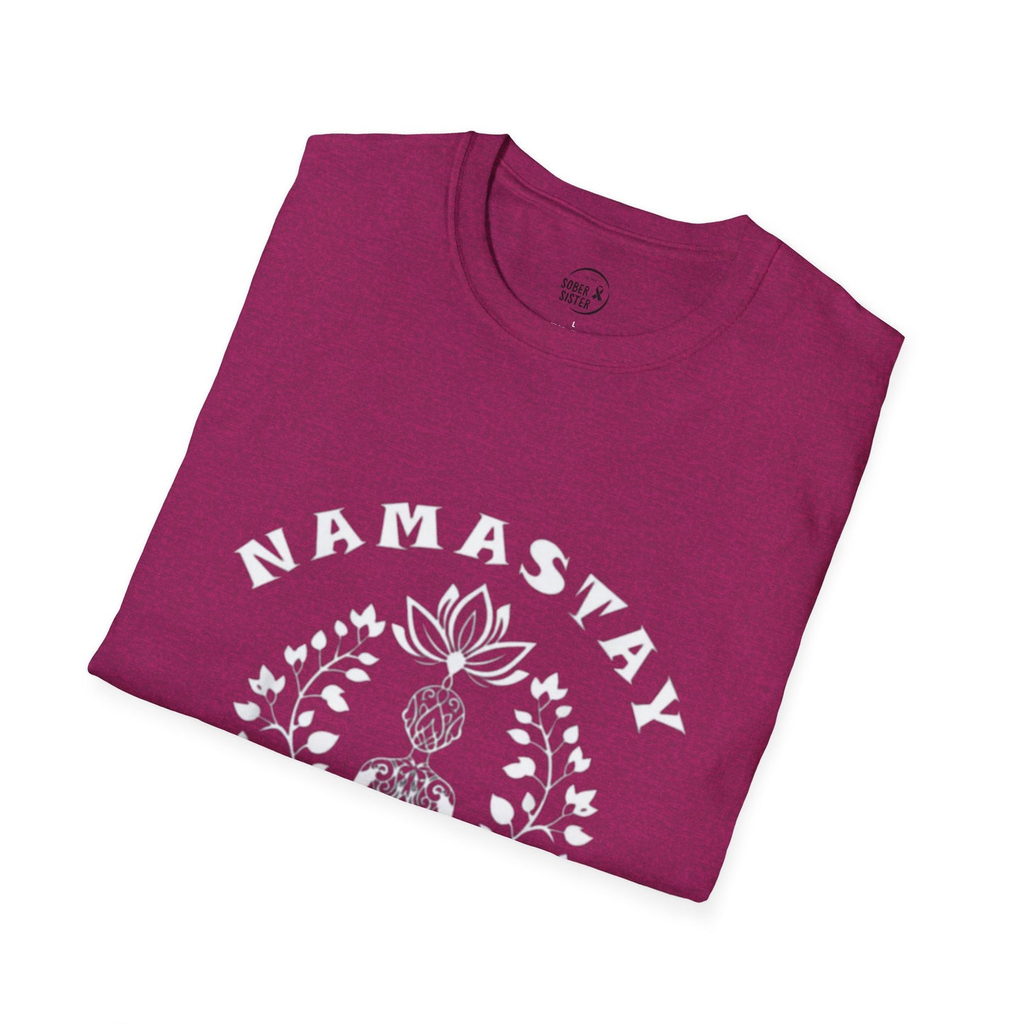 Namastay Sober Women’s T-Shirt