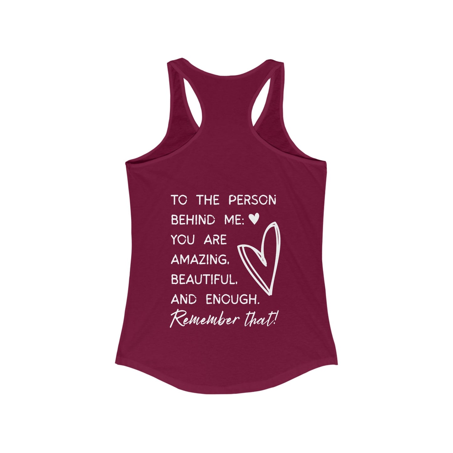 You Are Enough - Women's Racerback Tank