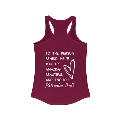 You Are Enough - Women's Racerback Tank