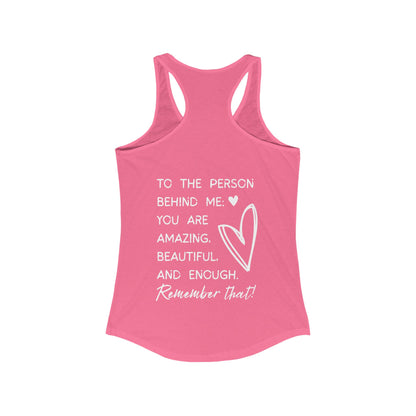 You Are Enough - Women's Racerback Tank