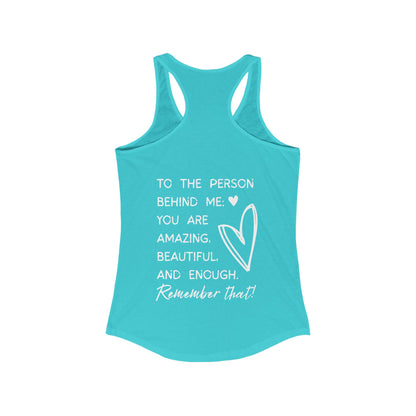 You Are Enough - Women's Racerback Tank