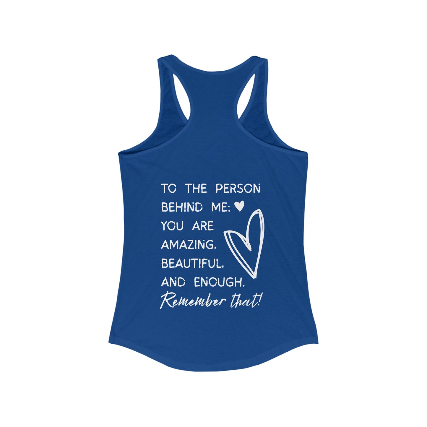 You Are Enough - Women's Racerback Tank