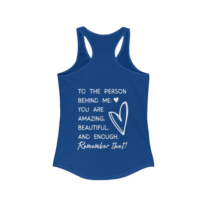 You Are Enough - Women's Racerback Tank