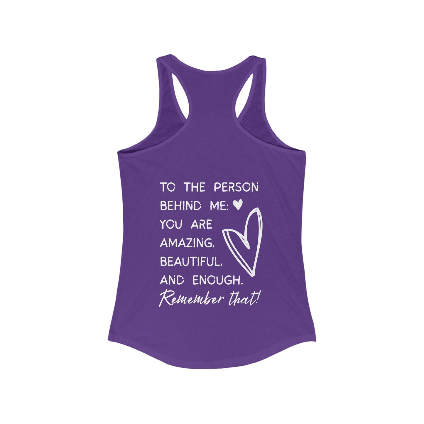 You Are Enough - Women's Racerback Tank
