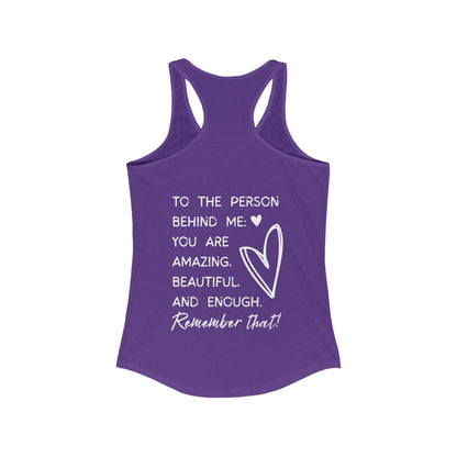 You Are Enough - Women's Racerback Tank
