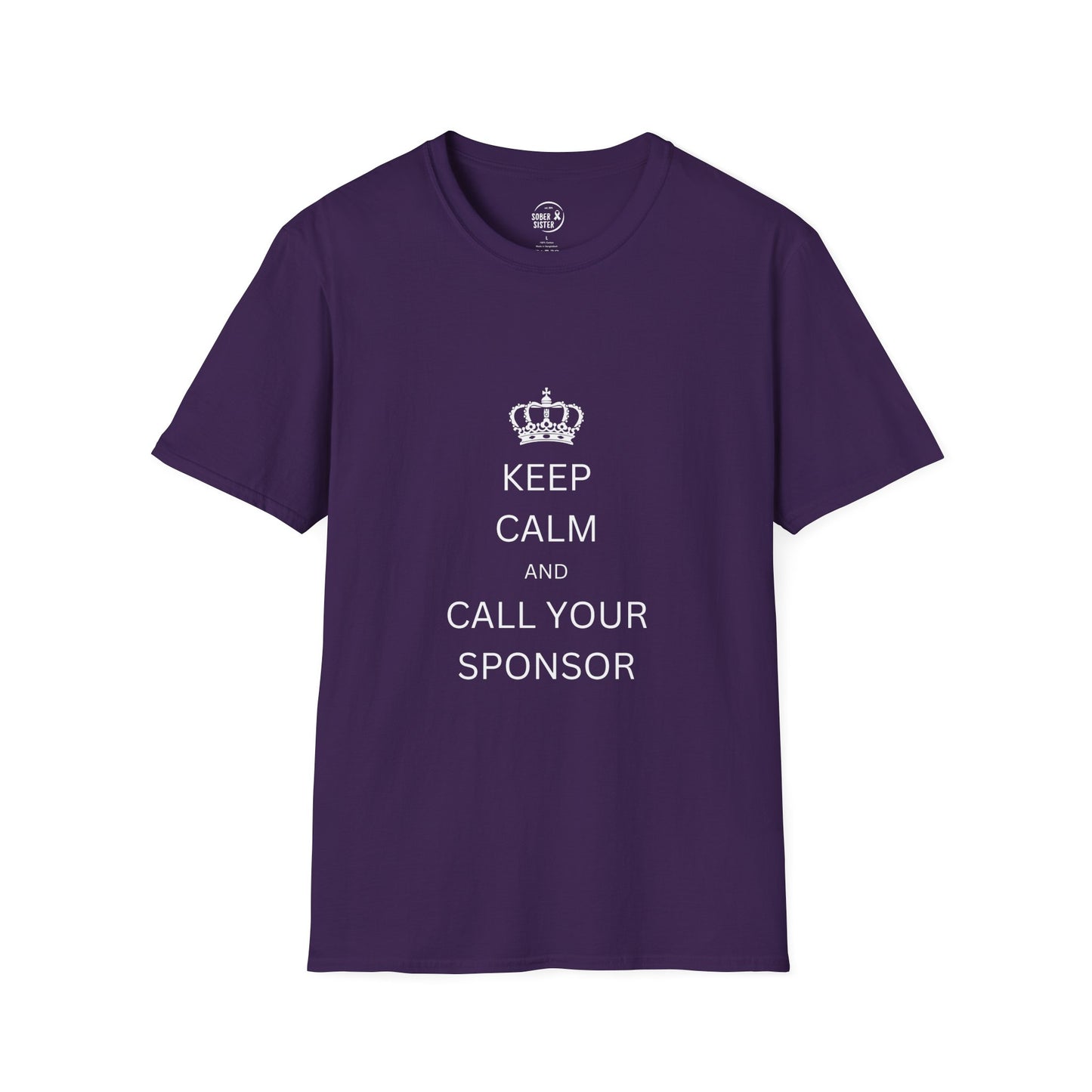 Keep Calm and Call Your Sponsor - Men’s Shirt