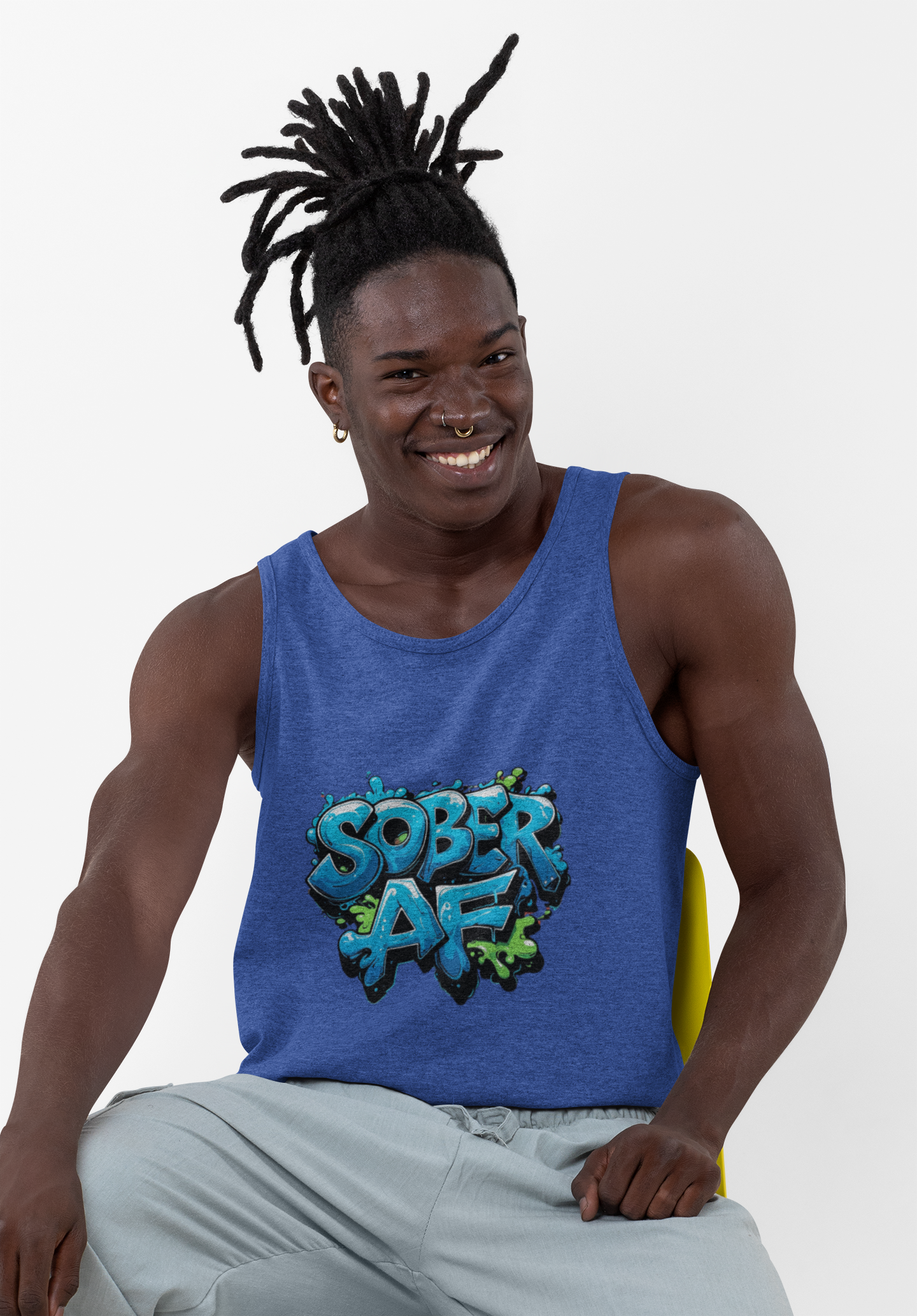 Sober AF - Men’s Tank Top