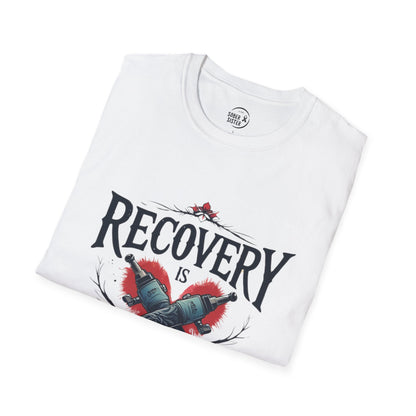 Recovery Is Inked On My Soul - Men’s T-Shirt