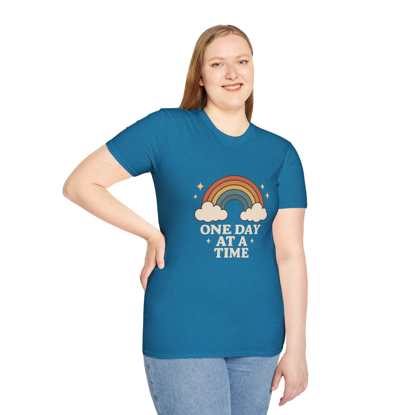 One Day at a Time Rainbow - Women’s Shirt