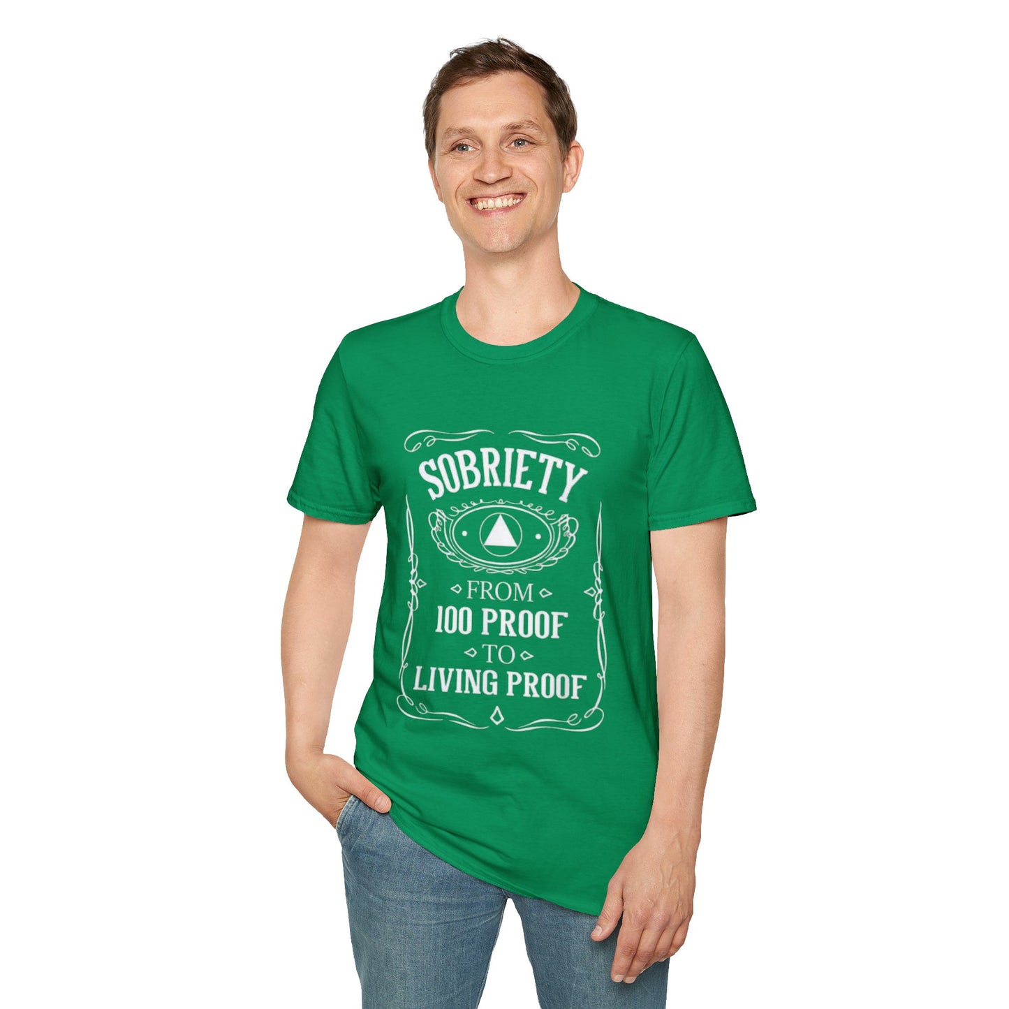 Sobriety Living Proof - Men’s Shirt