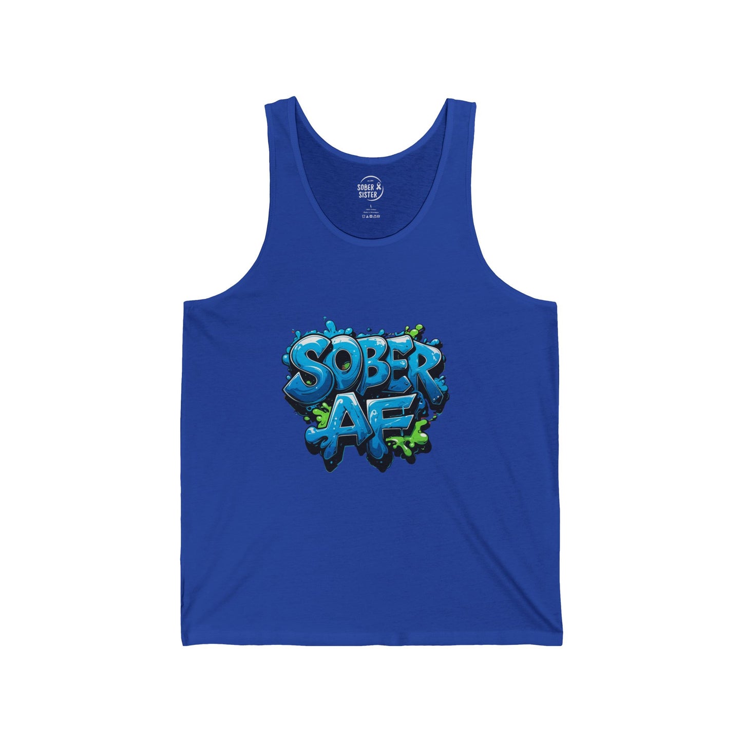Sober AF - Men’s Tank Top