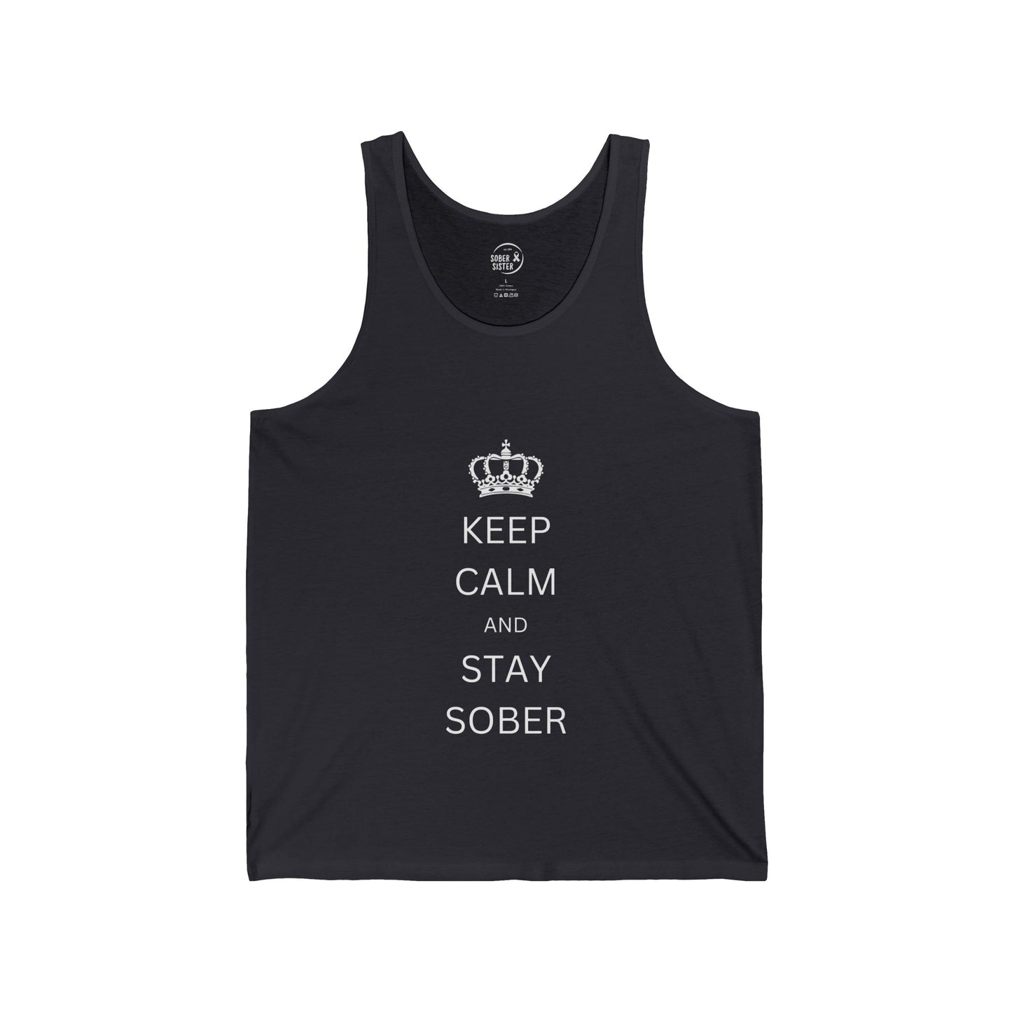 Keep Calm & Stay Sober - Men’s Tank