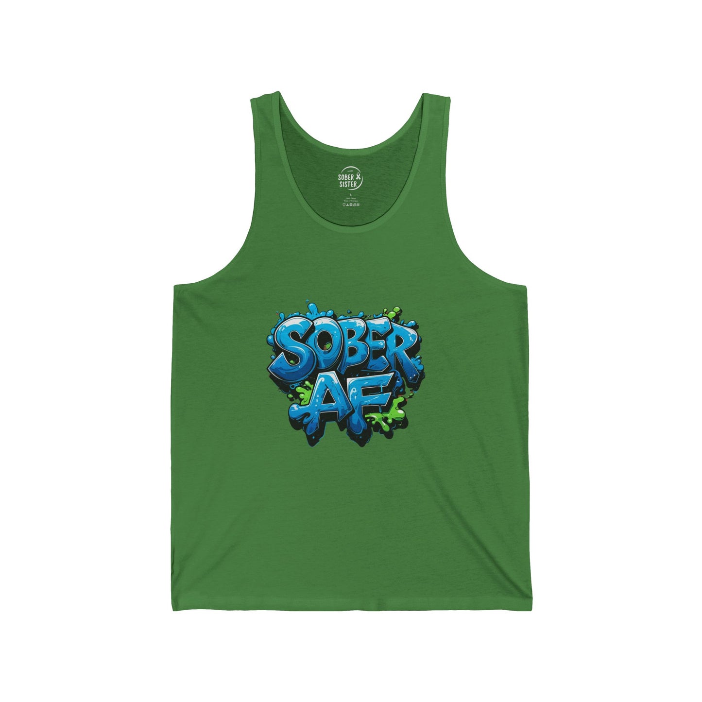 Sober AF - Men’s Tank Top