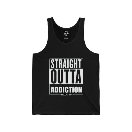 Straight Outta Addiction - Men’s Tank Top