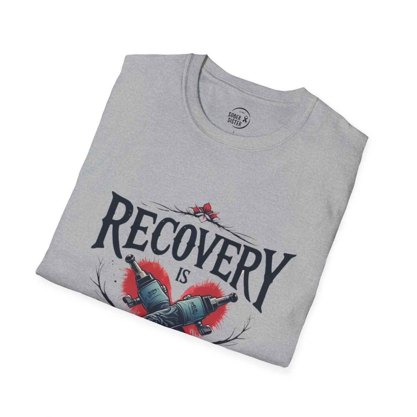 Recovery Is Inked On My Soul - Men’s T-Shirt