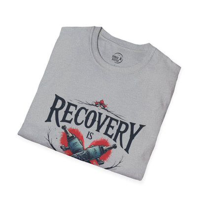 Recovery Is Inked On My Soul - Men’s T-Shirt