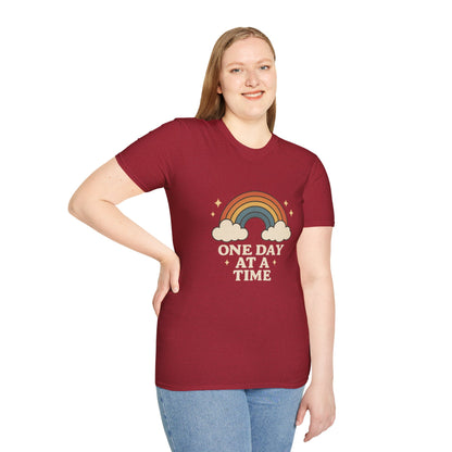 One Day at a Time Rainbow - Women’s Shirt