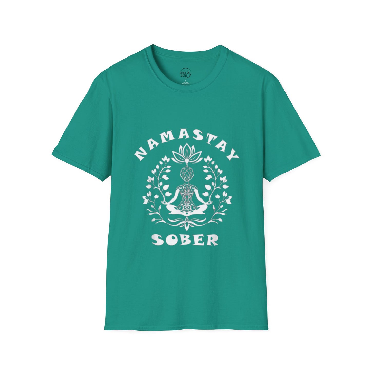 Namastay Sober Women’s T-Shirt