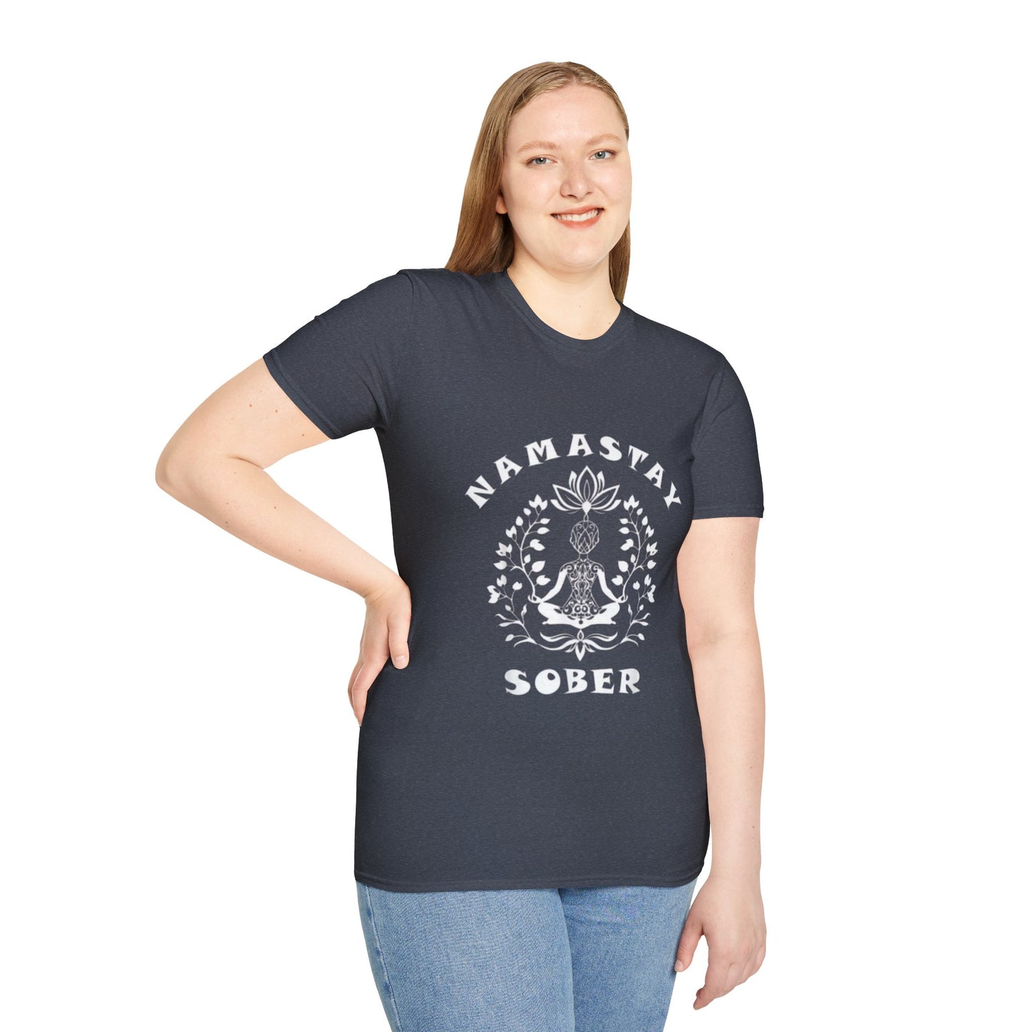 Namastay Sober Women’s T-Shirt