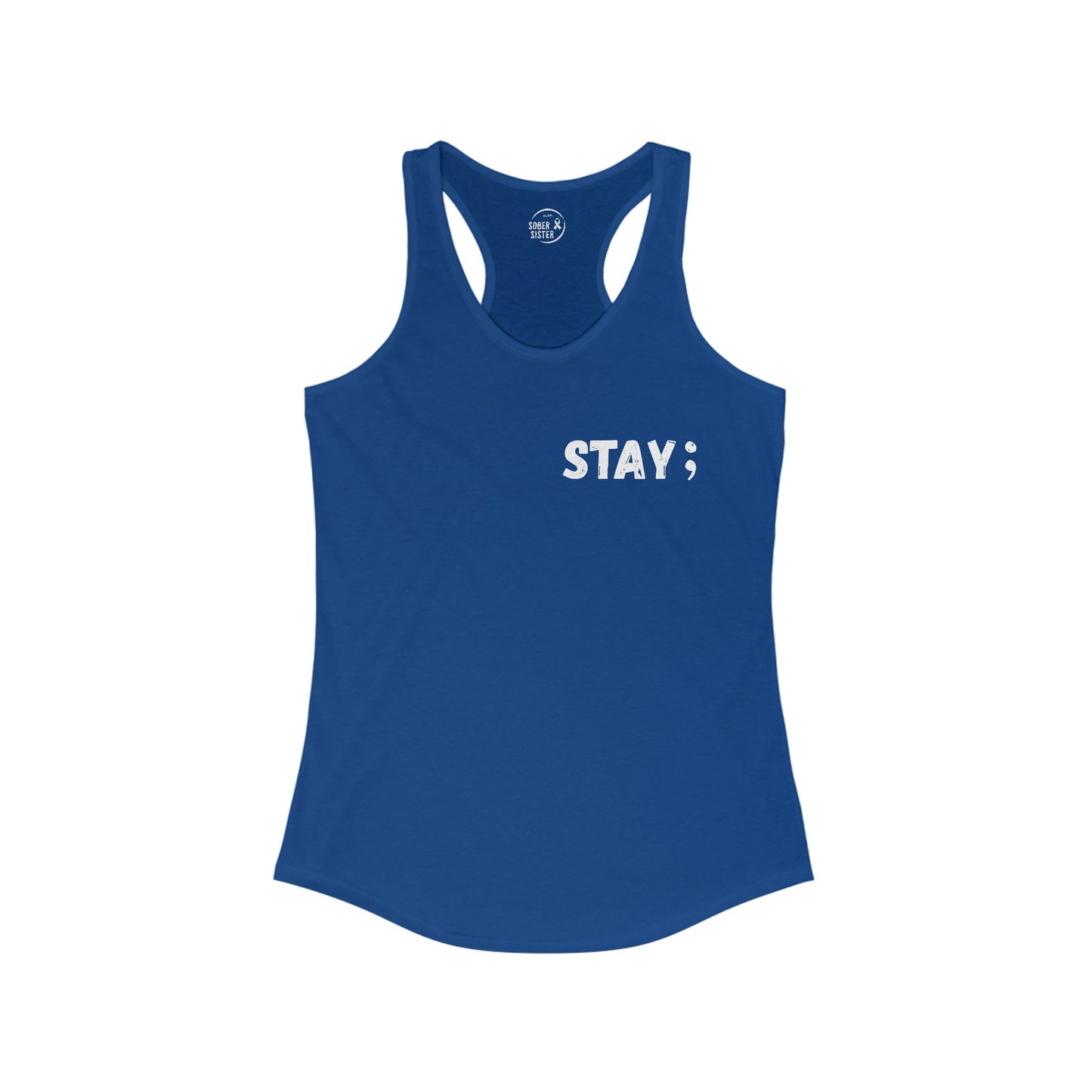 STAY - Women's Racerback Tank Top