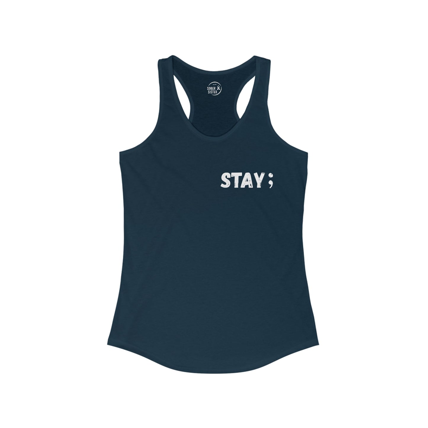 STAY - Women's Racerback Tank Top