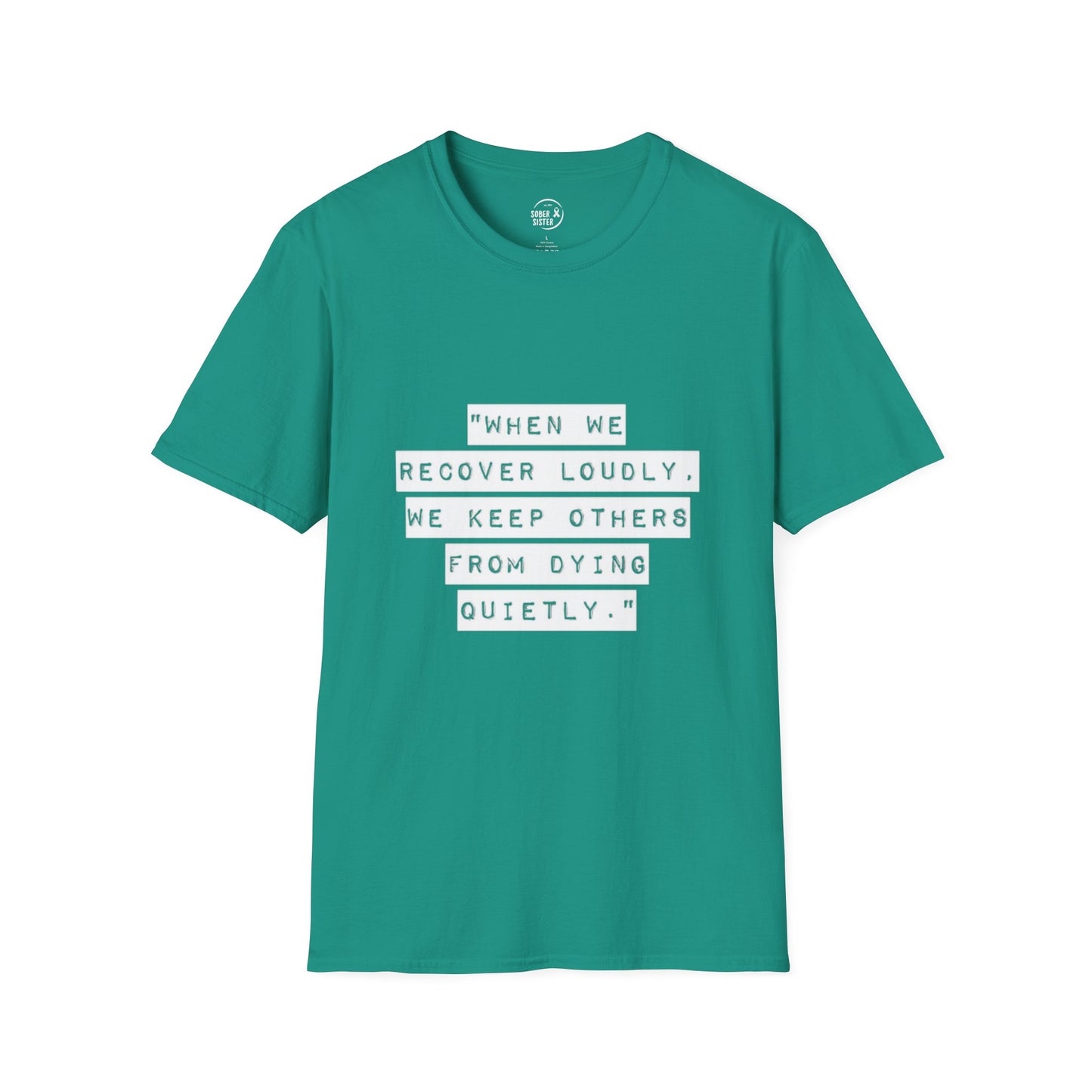 Recovery Loudly - Women's T-Shirt